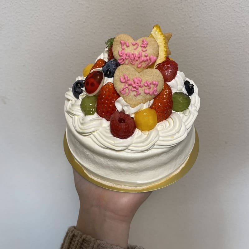 大東館の誕生日ケーキ