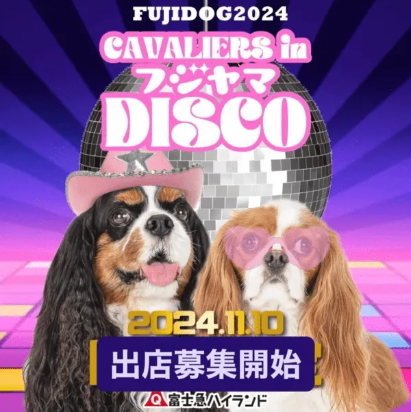 FUJIDOG2024 CAVALIERS in フジヤマDISCO