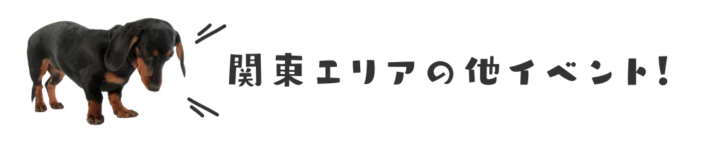 関東エリアの他イベント